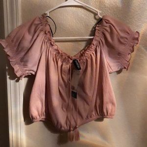 H&M crop top size large